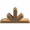 Ekena Millwork Saratoga Timber Gable Bracket, Western Red Cedar, 48"W x 30"H x 5 1/2"D x 5 1/2"F, 15/12 Pitch GBW048X30X0606SAR00SWR - alternate 3